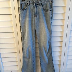 AJ ARMANI JEANS Women's Denim Jeans Size 26 Light Wash, Mid rise.